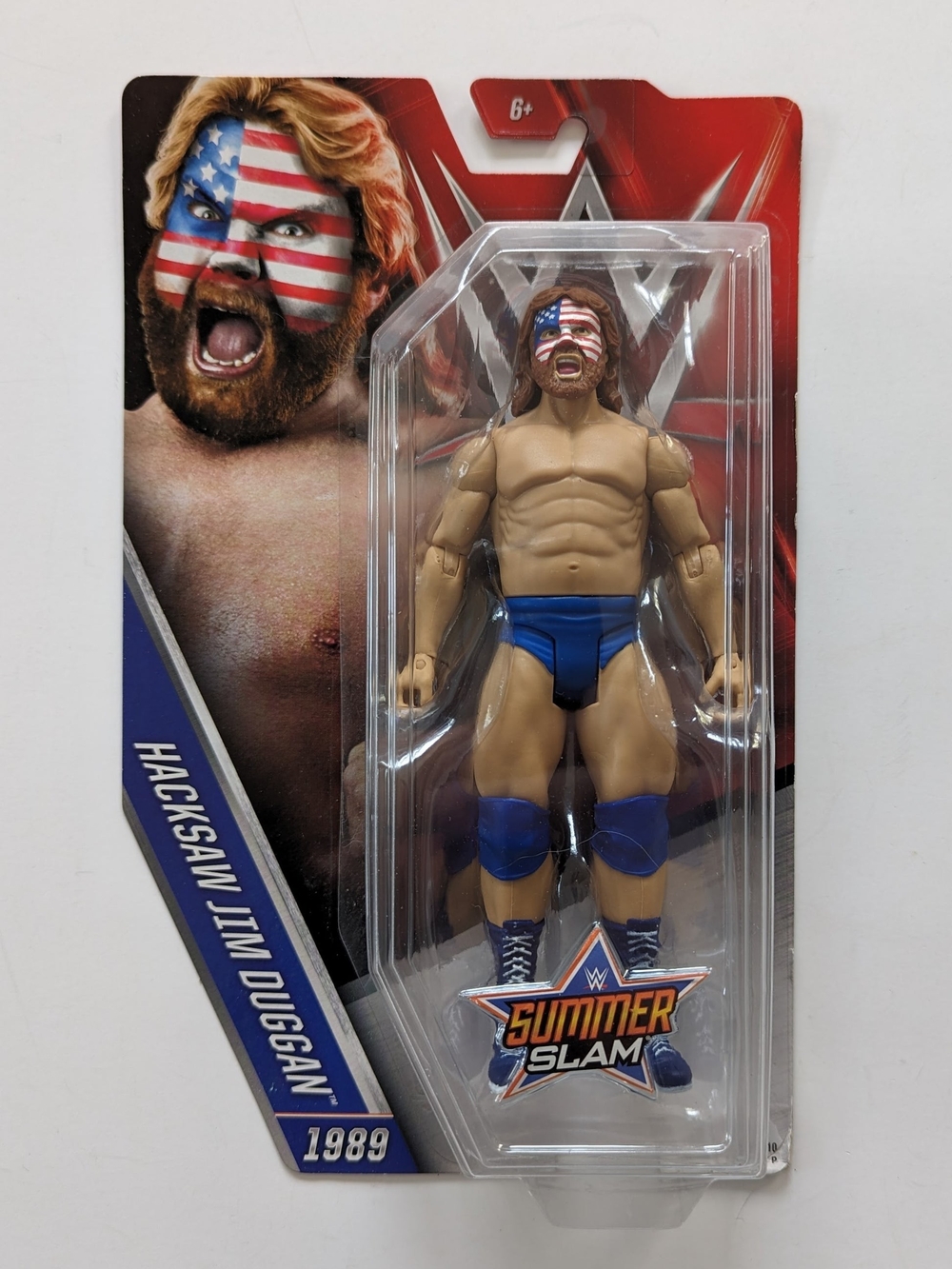 WWE Hacksaw Jim Duggan Summer Slam Year of 1989 SUPER RARE 🔥